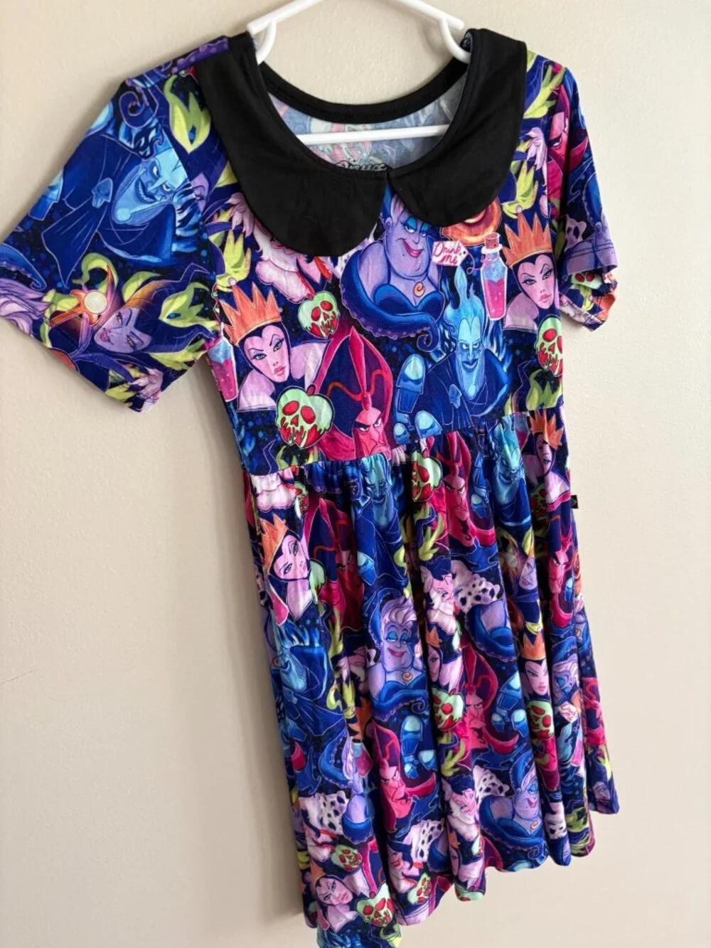 Onyx & Lore Disney Villains Dress Girls Evil Queen Ursula Maleficent Size 8 T